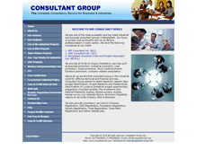 Tablet Screenshot of consultant-bd.com